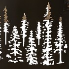Tree Cut Out Metal Pendant Light Ceiling Fixture