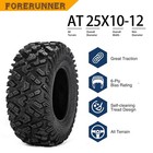 25x10-12 Atv Tires 6ply 25x10x12 Utv Tires 25 10 12 All Terrain Heavy Duty Set 2