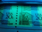 Us Efo Error Stamps  Flag  Eagle  Earth  40   Tag Shift Coil Strips Of 5  Mnh