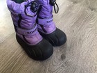 Sorel Toddler Girls Winter Flurry Outdoor Snow Boots Kids Nc1885-597 Size 9 Boot