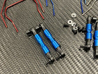 Aluminum Front   Rear Sway Bar Kit Traxxas Slash 4x4 Vxl Xl5 Blue