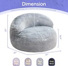 Bean Bag Chair Giant Bean Bag Chairs For Adults Big Bean Bag Chair With Memory