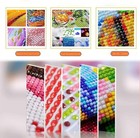 Diamond Painting Kit Diy 5d Full Drill Rhinestone Art For Adults Kids Home Decor