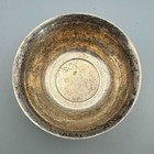 Vintage English Silver Plated Paul Revere Style Small Silver Bowl By Sheffield