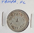 Tampa Fla The Polk Co  P Token  Our Ha120
