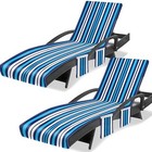Lounge Chair Towel Cover  Beach Chair Covers  pack Of 2   Chaise Lounge Cover 