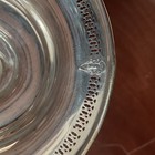 Vintage Hamilton Sterling Silver Lace Cutout Tall Weighted Compote Dish