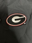 Nwt Men   s Nike Georgia Bulldogs 1 4 Zip Coach Jacket Pullover Black Medium