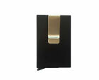 Mens Rfid Blocking Slim Money Clip Carbon Fiber Wallet Id Credit Card Holder New