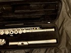 Gemeinhardt 3sh Intermediate Flute - Solid Silver Head  Open Hole  W two Cases
