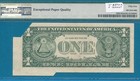  1 00 2003-a  New York Double Fold Over Error Pmg Au55epq