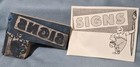 Large Vintage Printing Letterpress Printer Type Wood Metal Signs Painter Artist