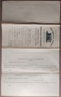 1884 Mutual Insurance Co Policy East Palestine Oh Store Illustrated B2-23