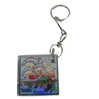 Progreso Souvenir Keychain Dolphins Yucatan Mexico Multicolor Iridescent New