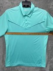 Nike Golf Men s Tour Performance Polo Shirt Large Aqua Teal  Dri-fit