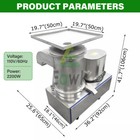 Commercial Eggshell Egg Liquid Separator Automatic Egg Breaker Breaking Machine