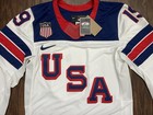 Nike Team Usa Matthew Tkachuk 19 White Hockey Jersey 100  Authentic Nwt