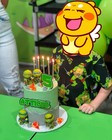 4 Pieces Cute Ninja Turtles Figures Cake Toppers Decor