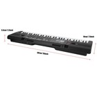 Kids Electronic Piano Keyboard 61 Keys  Portable Digital Organ  mic   Demo Songs