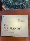 The Normandy Model 376c Cherry Veneered Sewing Machine Cabinet 