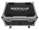 Rockville Best Pack 60  6  Black Battery Wash Lights wireless Dmx charging Case