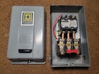 Square D Nema Size 0 Motor Starter W electrical Controls Box Sbo 2  Class 8536 