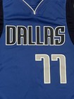 Mens Size M - Luka Doncic Dallas Mavericks  77 Fanatics Jersey Blue - Good Cond 