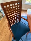Solid Cherry Dining Set With 6 Chairs  Bench  2 Leaves  And 2pc Side Board
