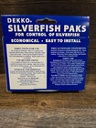 New 1 Boxes Dekko Silverfish Paks Control Deter Prevent Silverfish 24 Total Paks