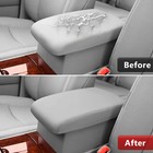 Fits 2008-2013 Toyota Highlander Leather Center Console Armrest Lid Cover Gray