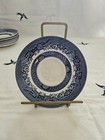 Churchill Blue Willow Cup   Saucer Replacement Set For 2   vintage And Clean 