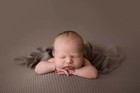 Newborn Photography Blanket Baby Knitted Swaddling Photo Backdrop Baskets