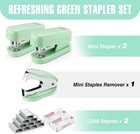 Workpro Small Stapler With Staples 2000 Standard Staples One Staple Remover New