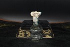 Genuine Ancient Roman Glass Bottle Vessel Circa 1st - 5th Century Ad
