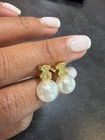 Tous Earrings With Pearl 