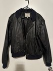 Hard Rock Cafe Black Leather  save The Planet  Jacket London Ny Dallas Size S