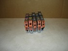 Genuine Canon Cli-8 Ink  Cartridges  Black - Photo Magenta - Yellow