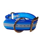 1 1 2  Wide Hunting Dog Collar Heavyduty W D   O Ring Reflective W Name Plate