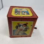 Vintage 1953 Metal Matty Mattel Clown Toy Jack In The Box Louis Song Non Working
