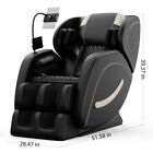 Full Body Air Pressure Shiatsu Massage Chair Recliner Zero Gravity Foot Roller