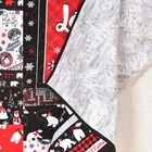 New Handmade Christmas Winter Throw Quilt Penguins Polar Bear Let It Snow 56x 60