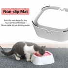 Portable Pet Dog Cat Water Bowl Feeder Drinking Fountain Floating Dish Dispenser