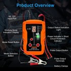 Universal Fuel Injector Tester Cleaner   Adapter Diy Cleaning Tools Kit Set 12v