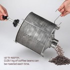 3 8l 1kg Electric Coffee Bean Roaster 360  rotation Adjustable Speed For Home Use