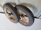 Pair Of Vintage 7  Tricycle Wheels