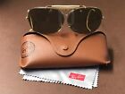 Ray-ban Aviator Shooter Bausch   Lomb B   L 12k Gf Cable Frame Sunglasses Nos