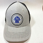 Pabst Blue Ribbon Beer Trucker Hat Mesh Snapback Baseball Cap Red Gray Black