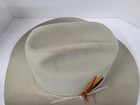 Stetson Rnch--r  34 Mist Grey --western Hat W feather Accent - Size 7 3 4r  read