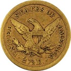 1871-s Vf30 Liberty Head Quarter Eagle   Pcgs 56088819
