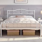 Twin Full Queen Size Metal Bed Frame With Headboard Noise Free Easy Assembly
